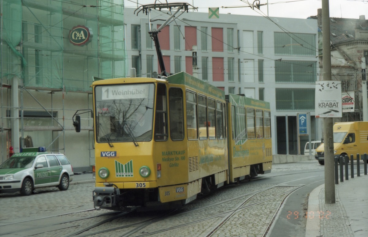 Görlitz, Tatra KT4DC N°. 305
