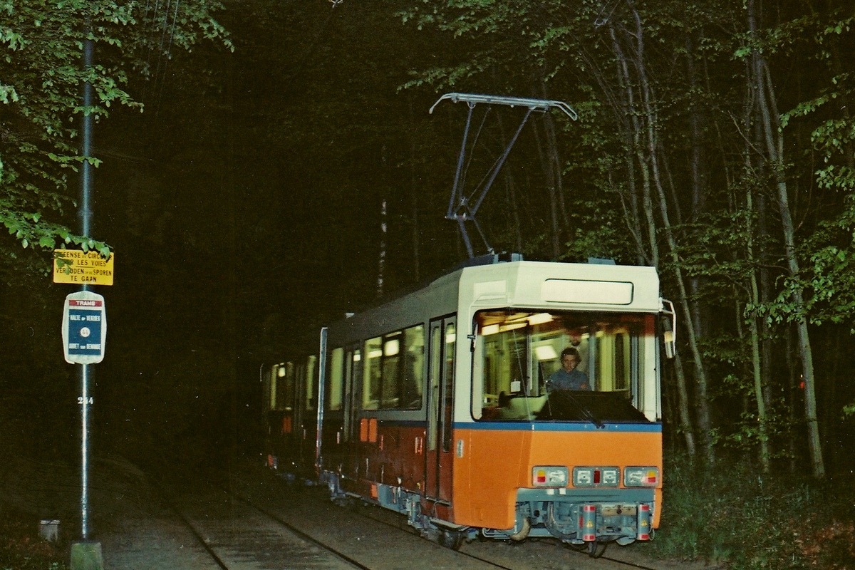 Береговой трамвай, BN/ACEC type 6100 6-axle № 6145; Брюссель — Тестовые прогоны с трамваями из других городов и испытания с собственным брюссельским трамваем.