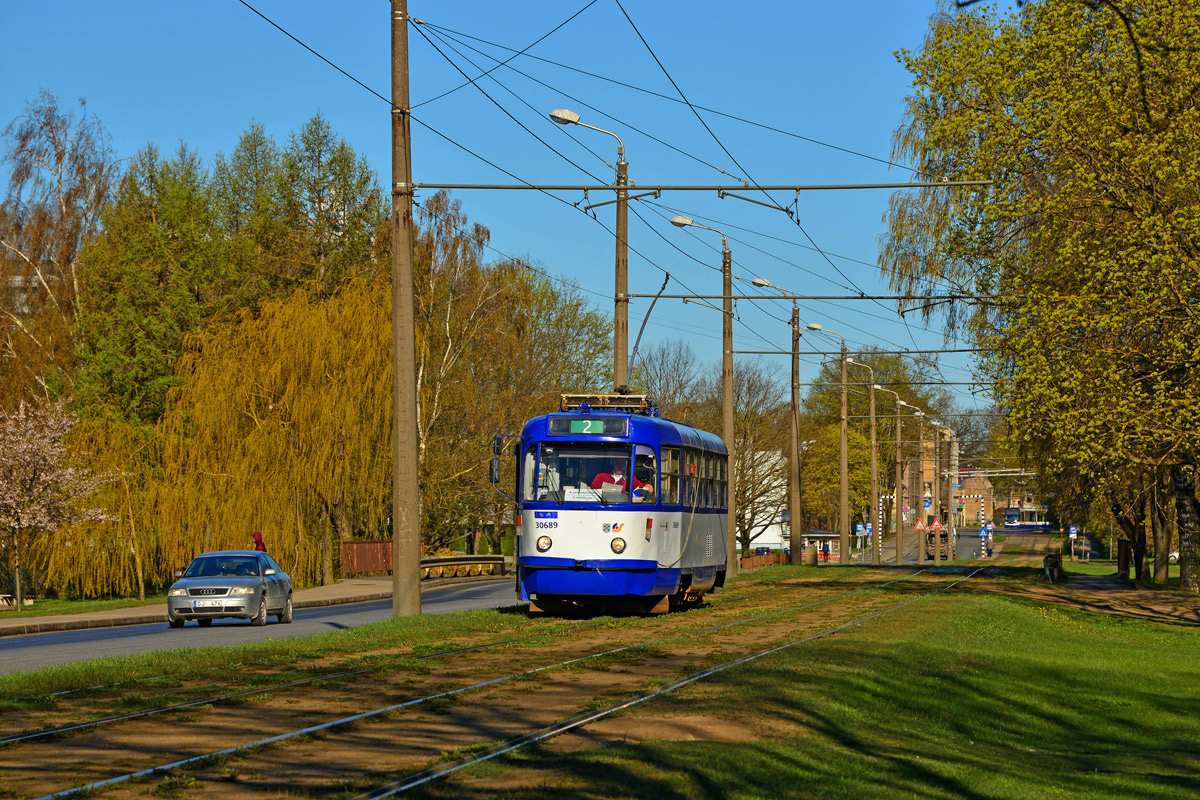 Рига, Tatra T3A № 30689