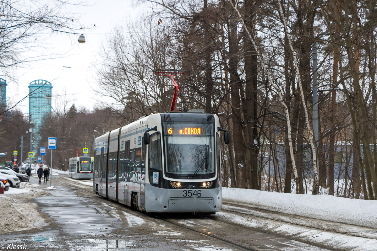 Moscow, 71-414 (Pesa Fokstrot) № 3546