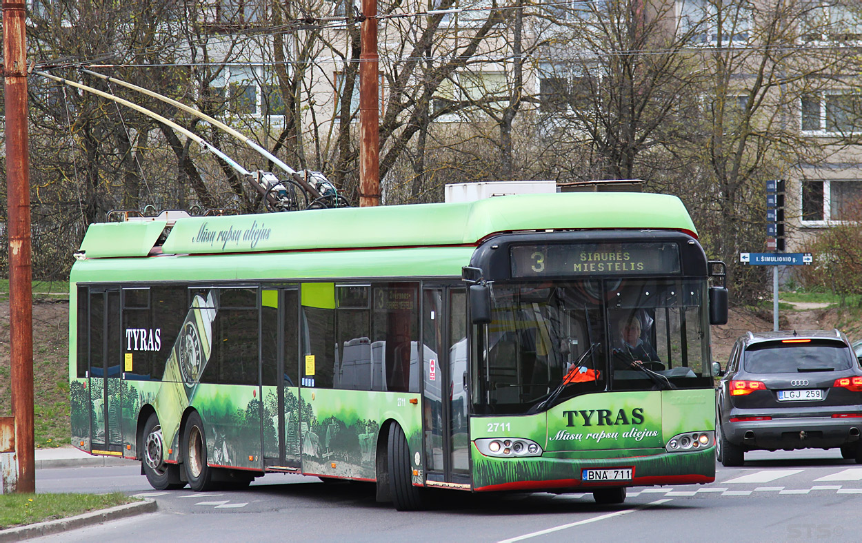 Vilna, Solaris Trollino II 15 AC # 2711