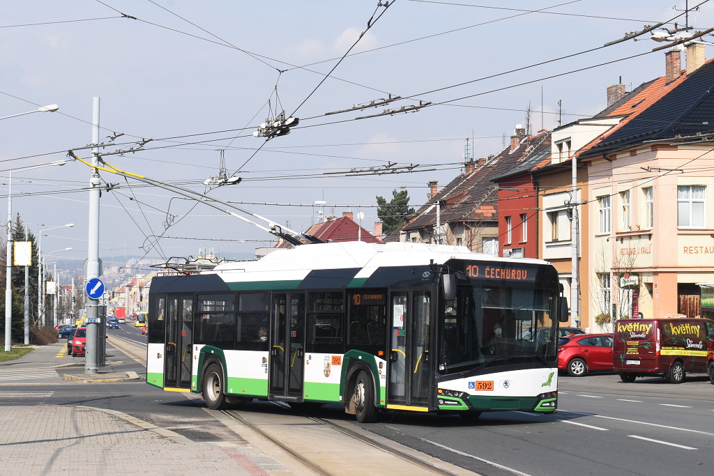 Пльзень, Škoda 26Tr Solaris IV № 592