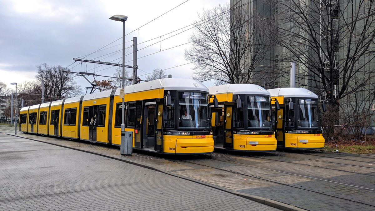 Берлин, Bombardier Flexity Berlin (GT8-08ZR/F8Z) № 9068