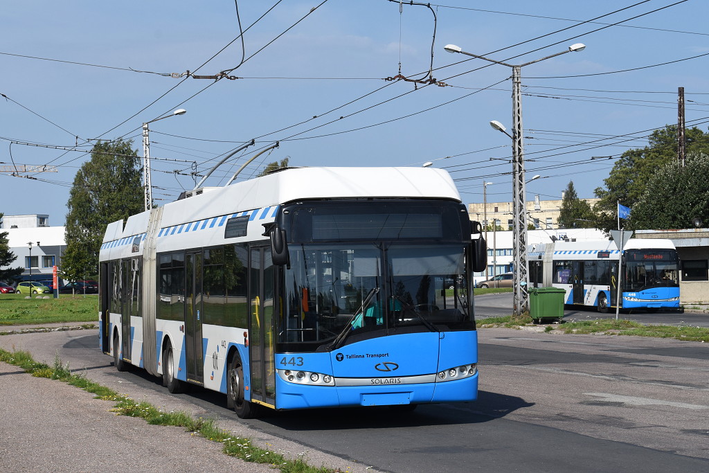 Таллин, Solaris Trollino III 18 AC № 443
