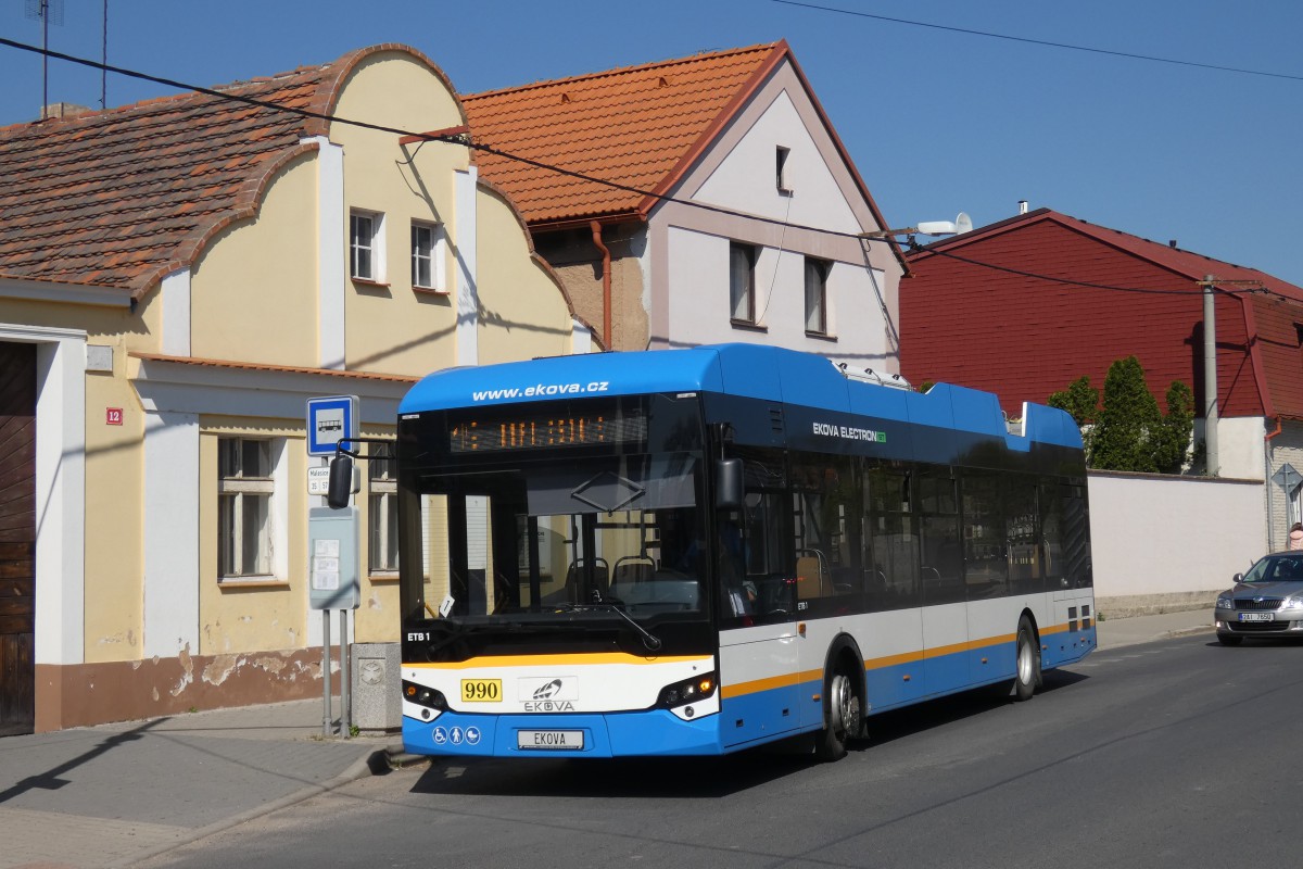 Пльзень, Ekova Electron 12T № 990