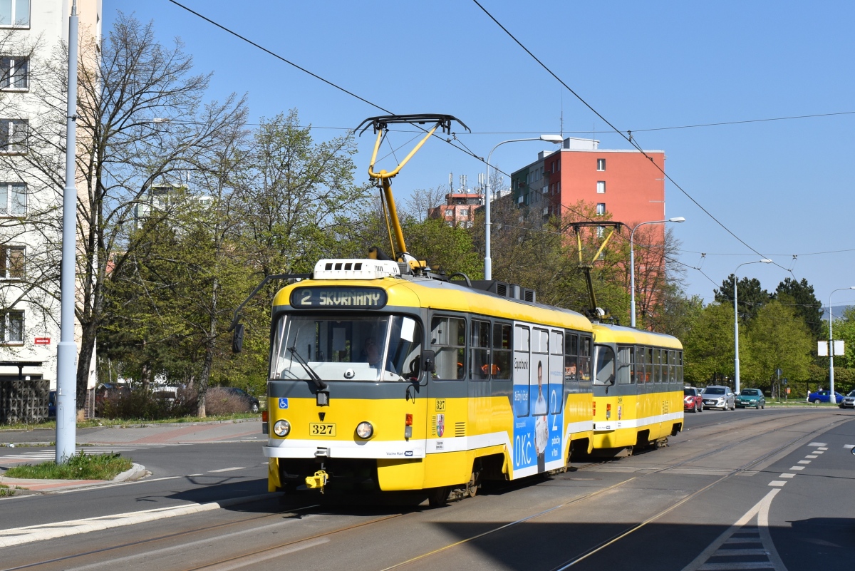 Пльзень, Tatra T3R.PLF № 327