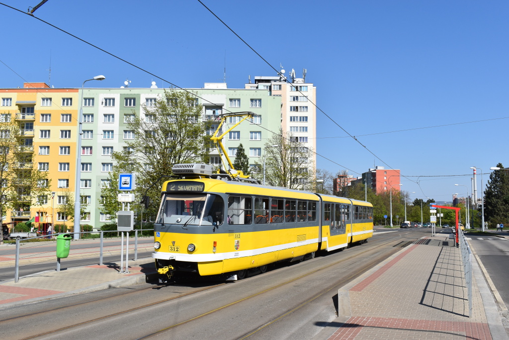Пльзень, Tatra K3R-NT № 312