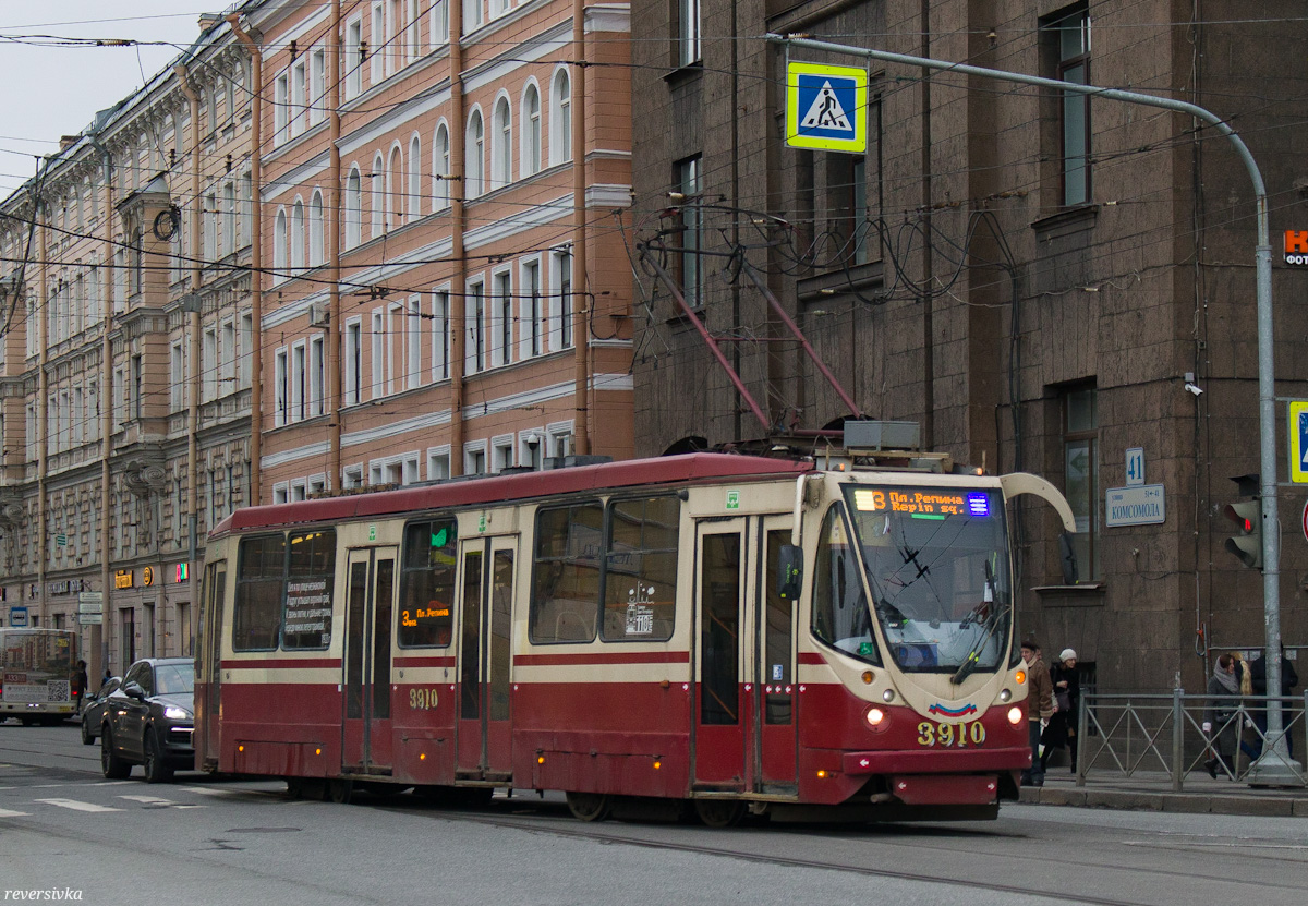 Санкт-Петербург, 71-134А (ЛМ-99АВН) № 3910