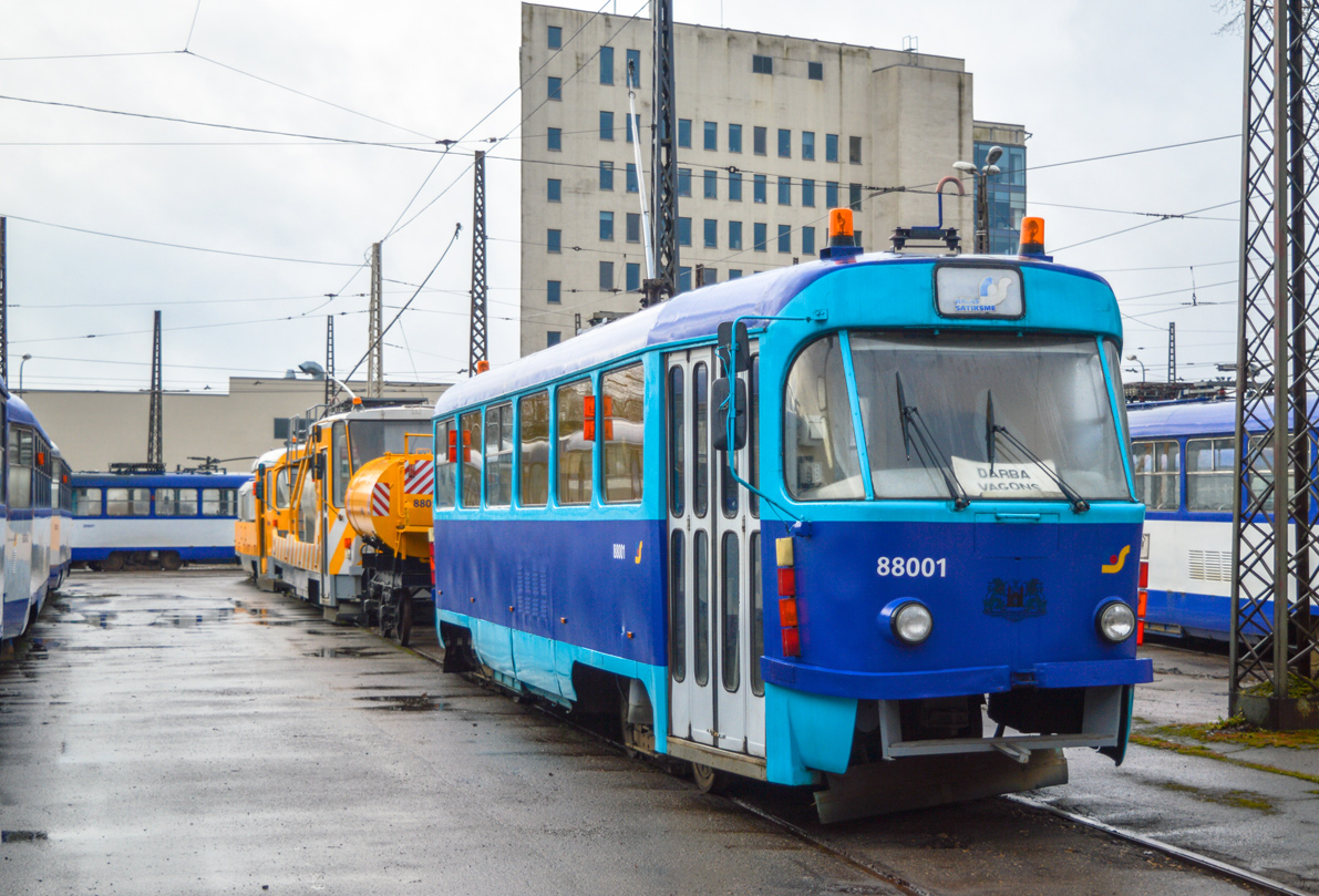 Рига, Tatra T3A № 88001