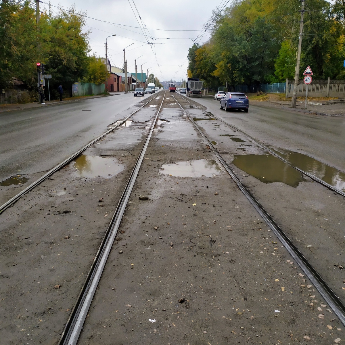 Novosibirsk — Tram road