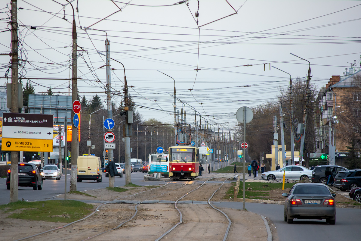 Тула — Трамвайные линии