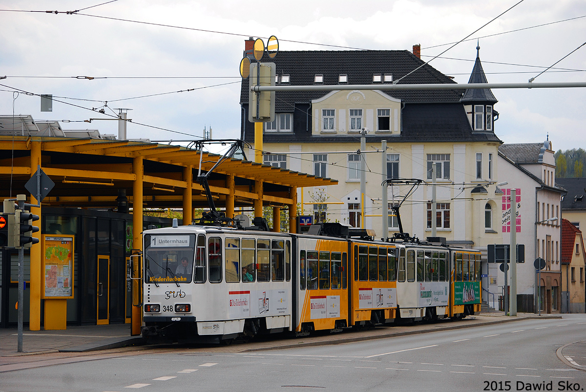 Гера, Tatra KTNF8 № 348