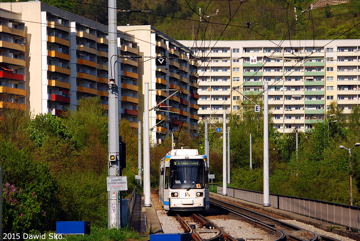 Jena, Adtranz GT6M-ZR № 615