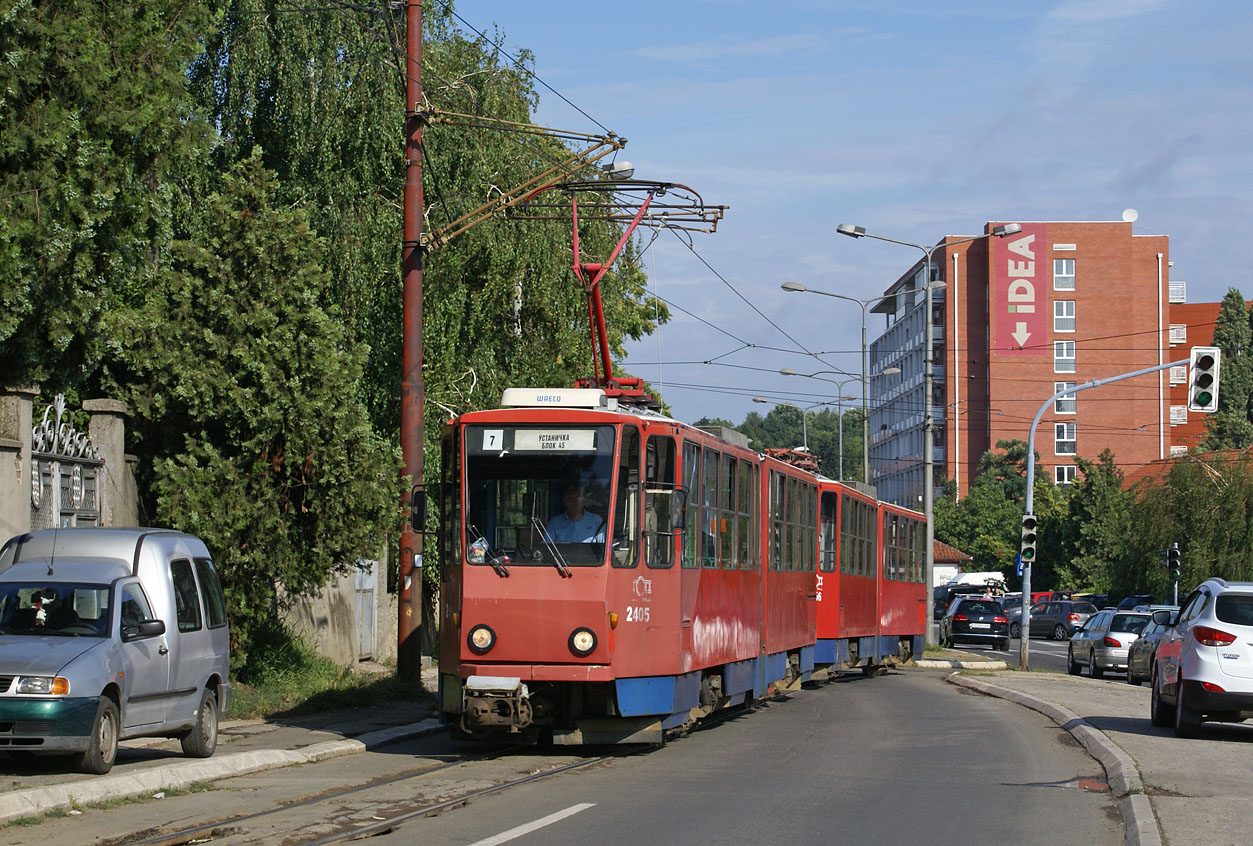 Белград, Tatra KT4M-YUB № 2405
