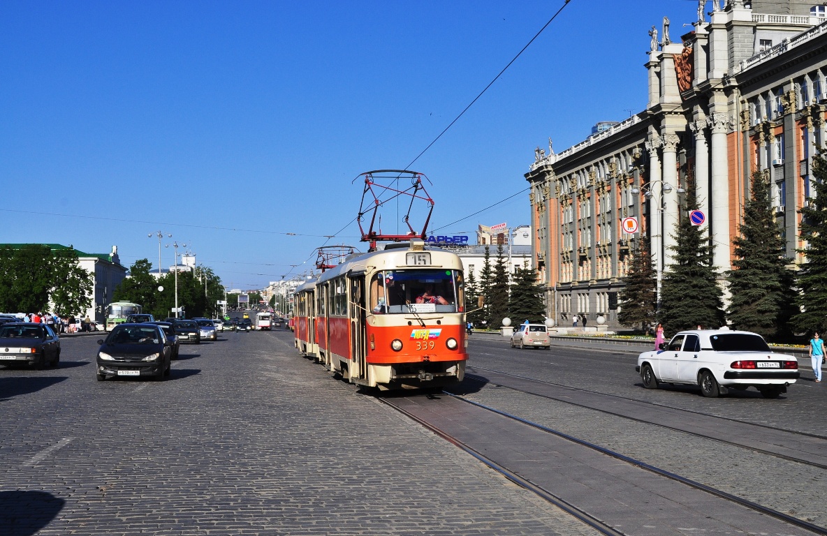 Yekaterinburg, Tatra T3SU № 339