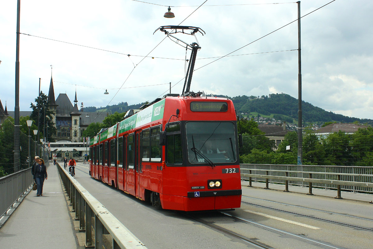 Берн, ACMV/ABB/Duewag Be 4/8 № 732