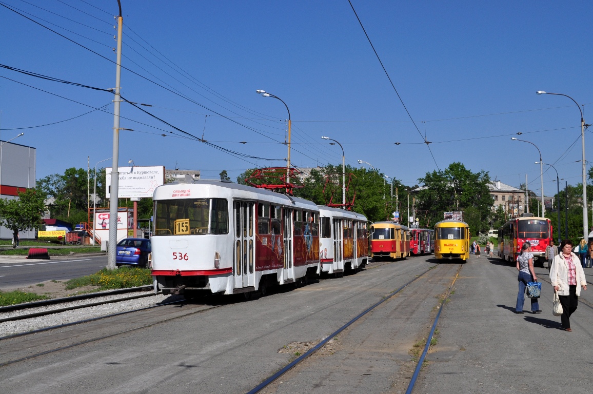 Екатеринбург, Tatra T3SU № 536