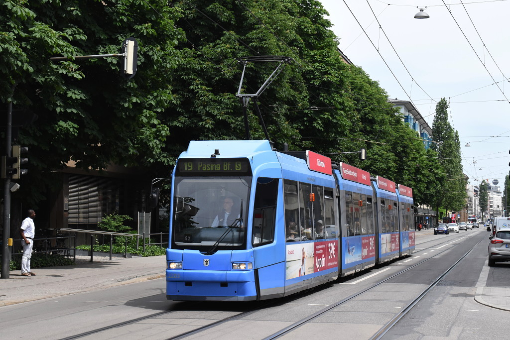 München, Adtranz R3.3 č. 2203