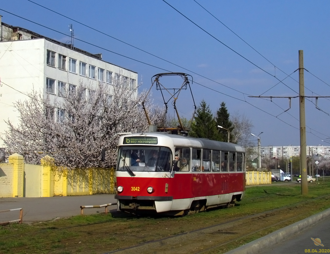 Харьков, Tatra T3SUCS № 3042
