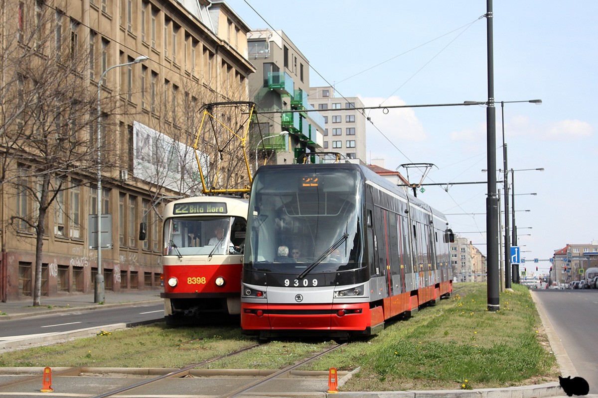 Прага, Škoda 15T3 ForCity Alfa Praha № 9309