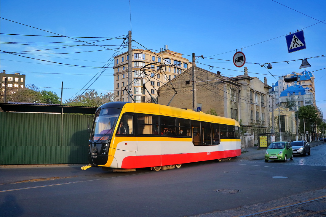 Odesa, T3 KVP Od «Odissey» nr. 4035; Odesa — City Transport and Quarantine Restrictions