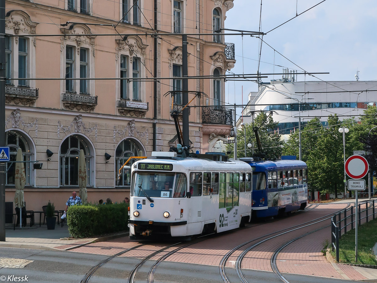 Liberec ― Jablonec nad Nisou, Tatra T3R.PLF — 54