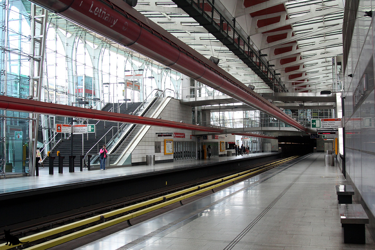 Прага — Метрополитен: линия C Прага — Метрополитен: линия C