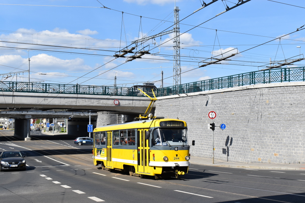 Plzeň, Tatra T3R.P № 208