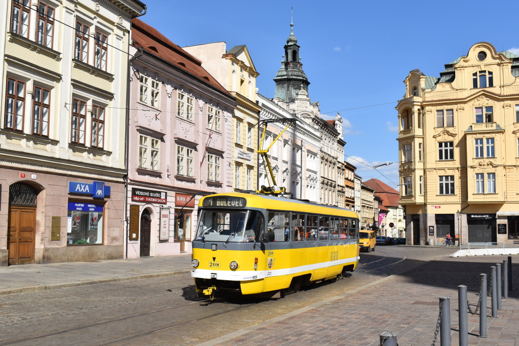 Пльзень, Tatra T3R.P № 208