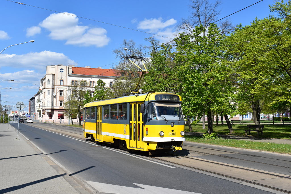 Пльзень, Tatra T3R.P № 218