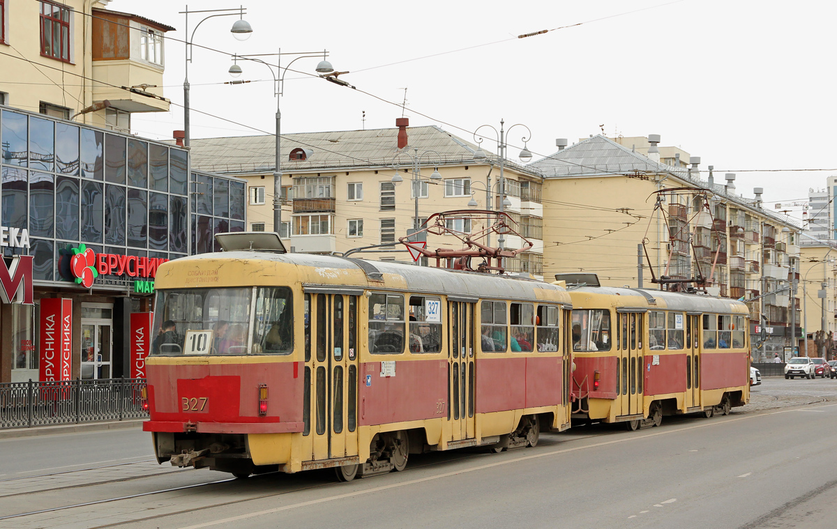 Jekaterinburgas, Tatra T3SU nr. 327