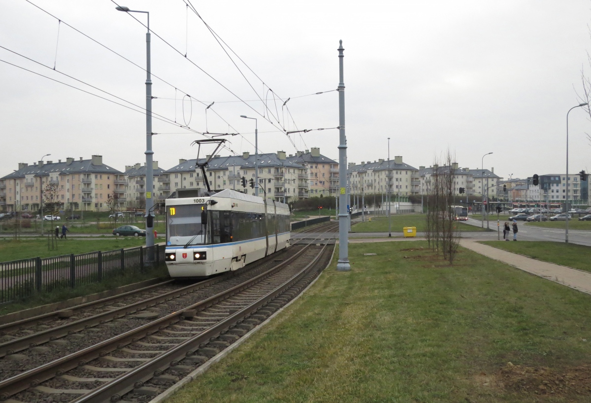 Гданьск, Alstom NGd99 № 1003