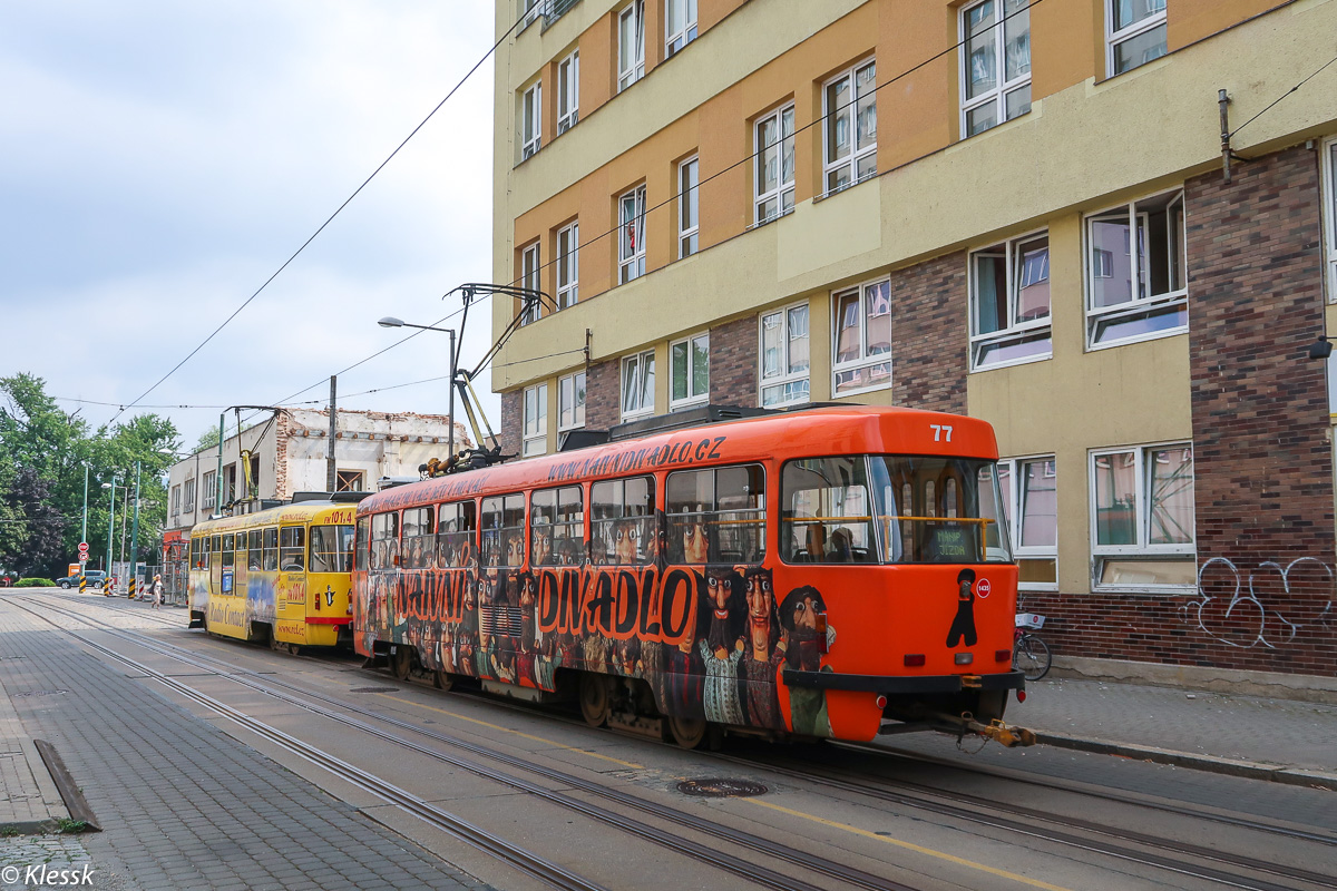 Либерец ― Яблонец-над-Нисой, Tatra T3M.04 № 77