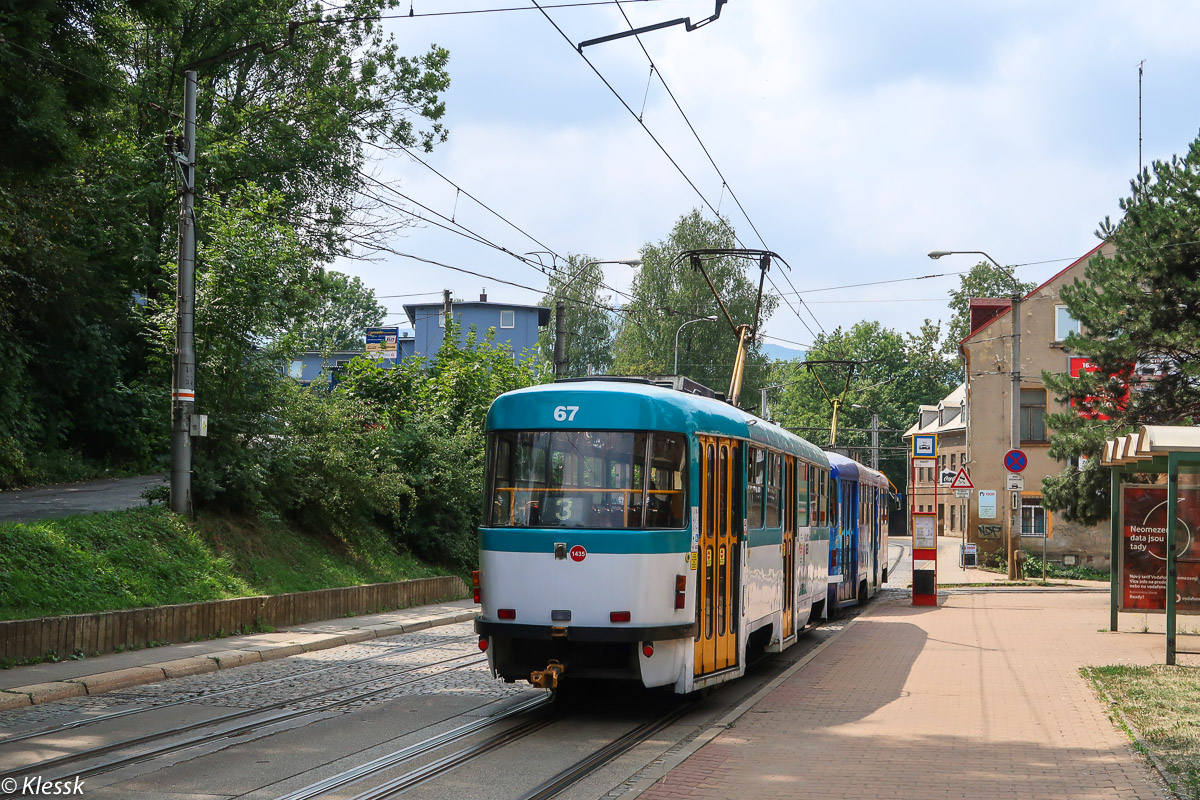 Liberec ― Jablonec nad Nisou, Tatra T3M.04 — 67
