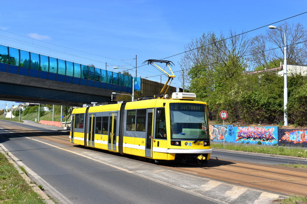 Пилзен, Škoda 03T4 Astra № 308