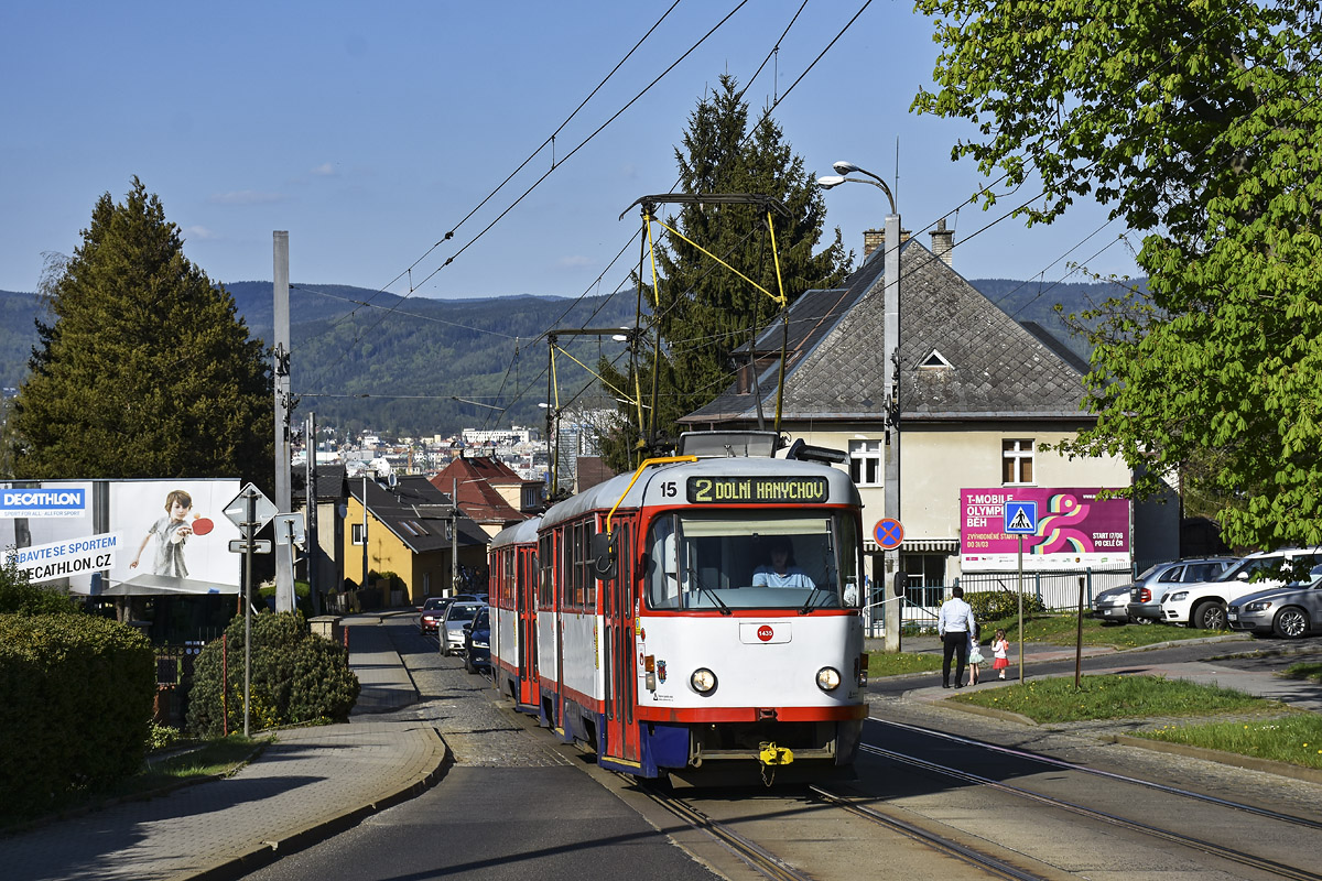 Либерец ― Яблонец-над-Нисой, Tatra T3R.P № 15 Либерец ― Яблонец-над-Нисой, Tatra T3R.P № 15