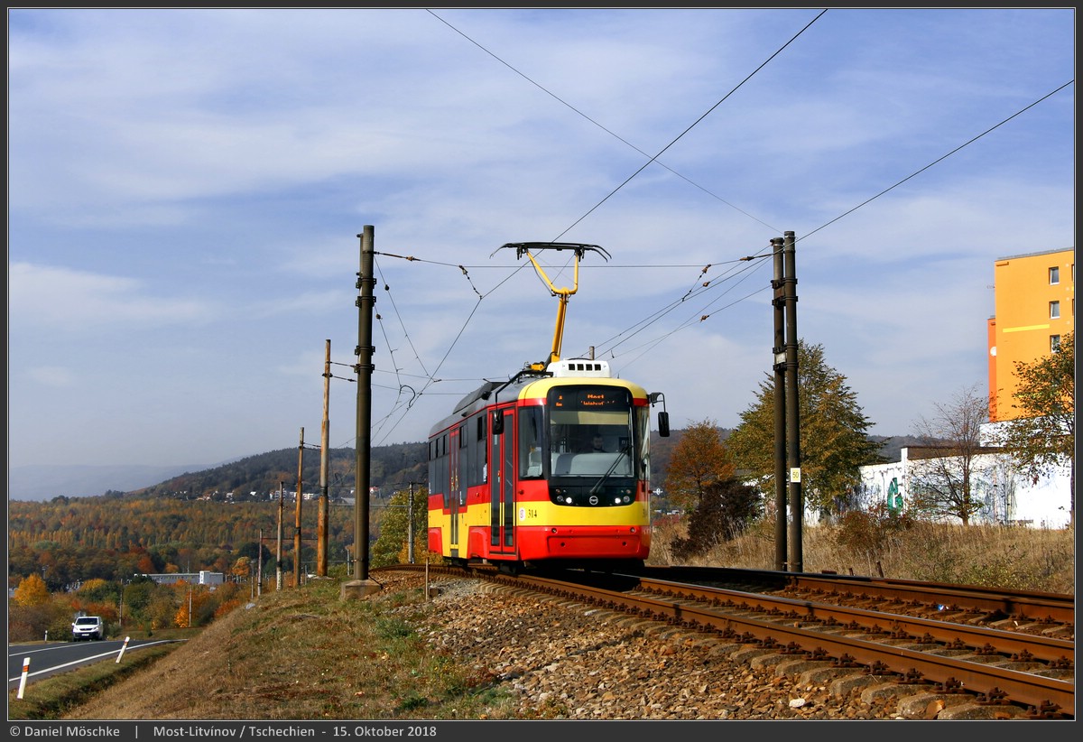 Мост ― Литвинов, Vario LF+ № 314