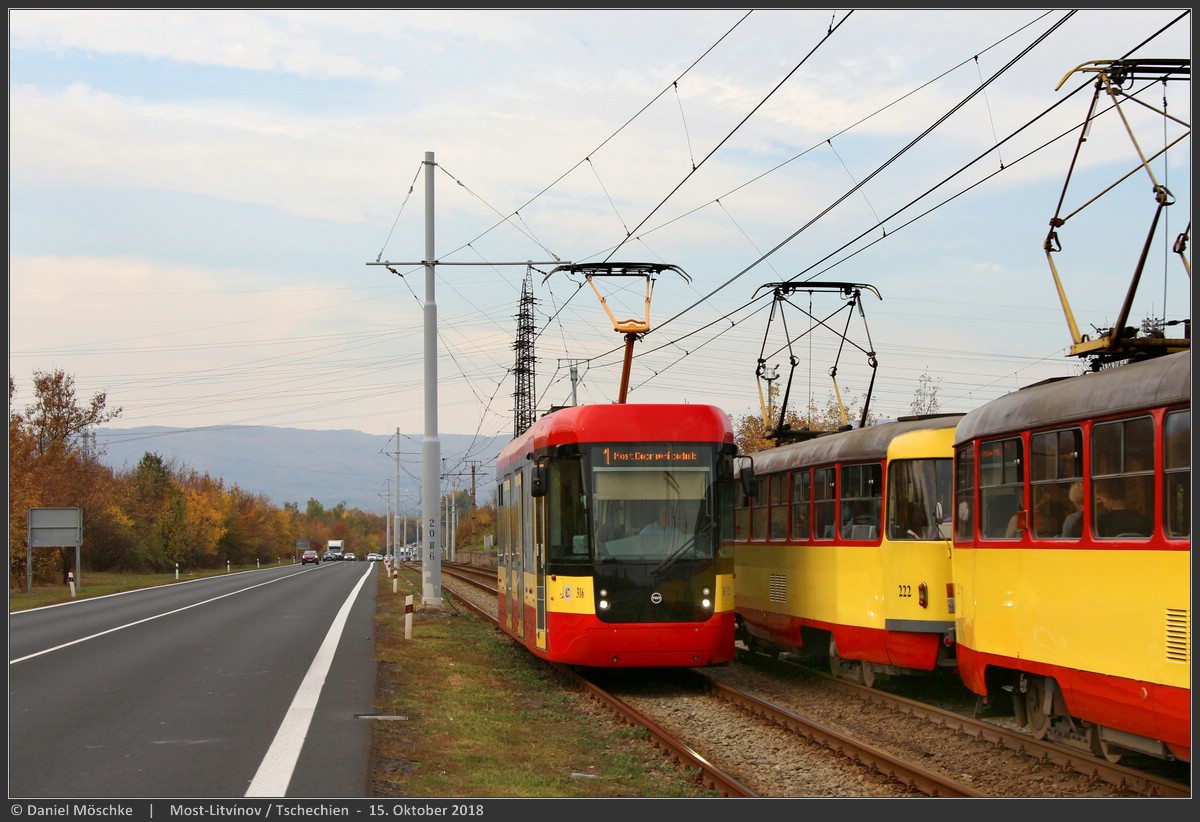 Мост ― Литвинов, EVO 1 № 316