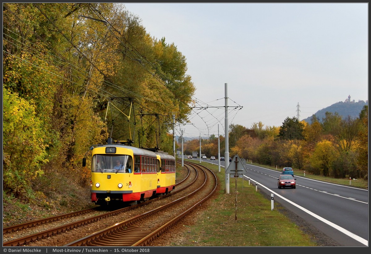Мост ― Литвинов, Tatra T3M.3 № 282