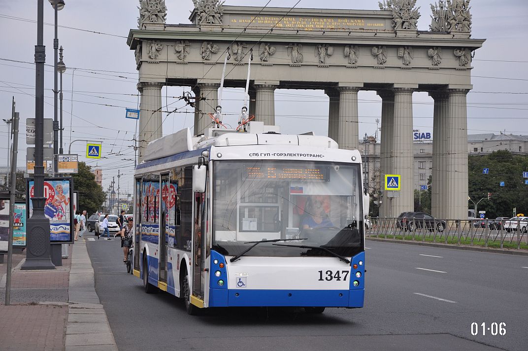 Saint-Petersburg, Trolza-5265.00 “Megapolis” č. 1347