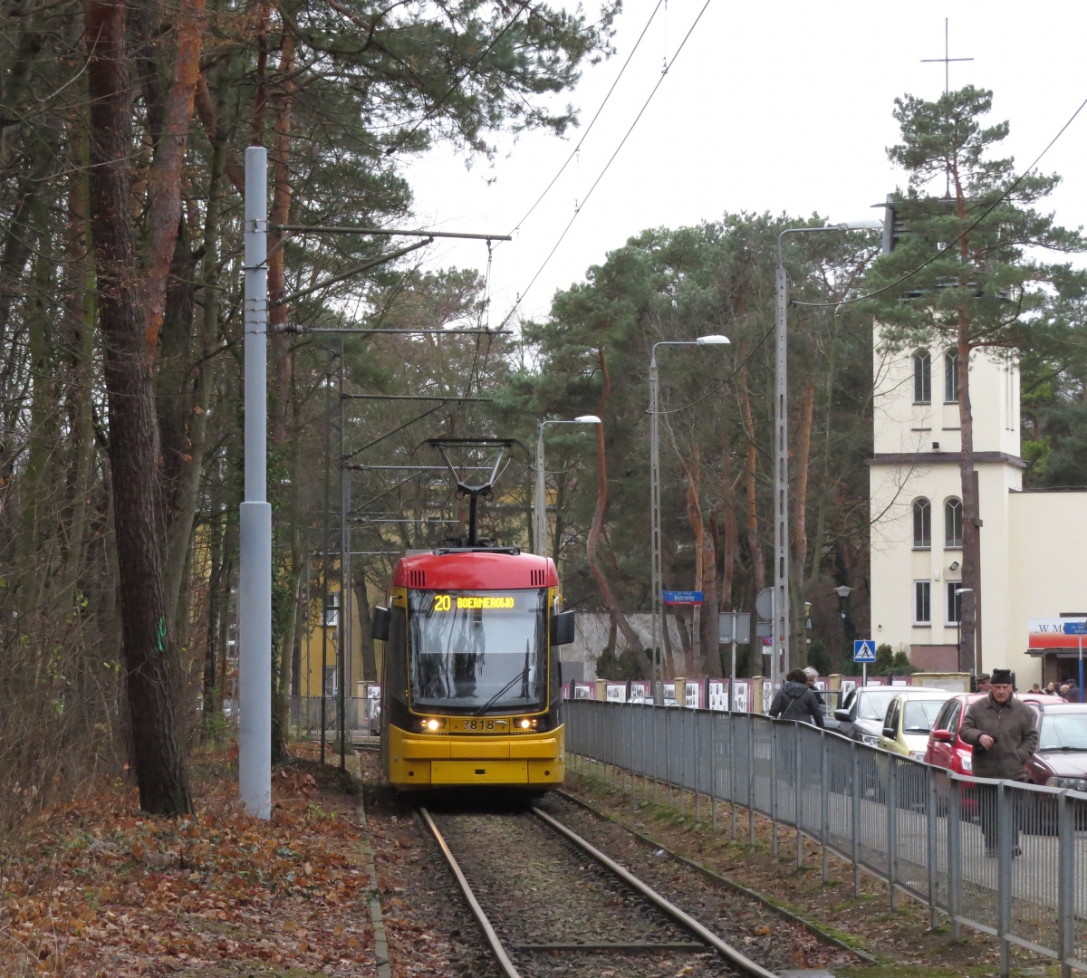 Варшава, PESA Jazz 134N № 3818