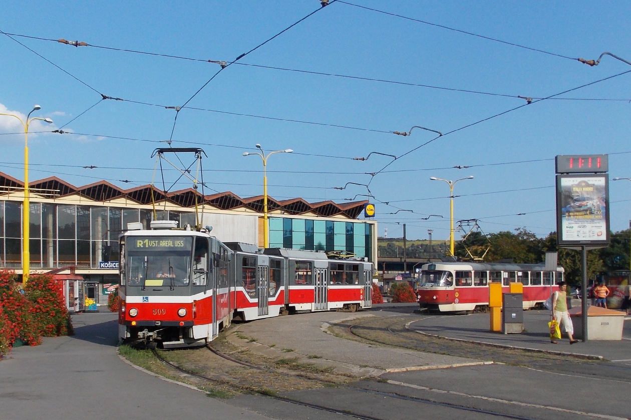 Košice, Tatra KT8D5R.N2 № 509; Košice, Tatra T3SUCS № 380