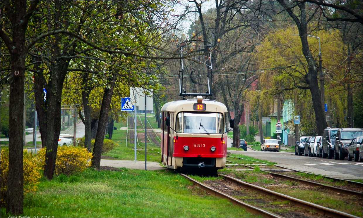 Киев, Tatra T3SU № 5813