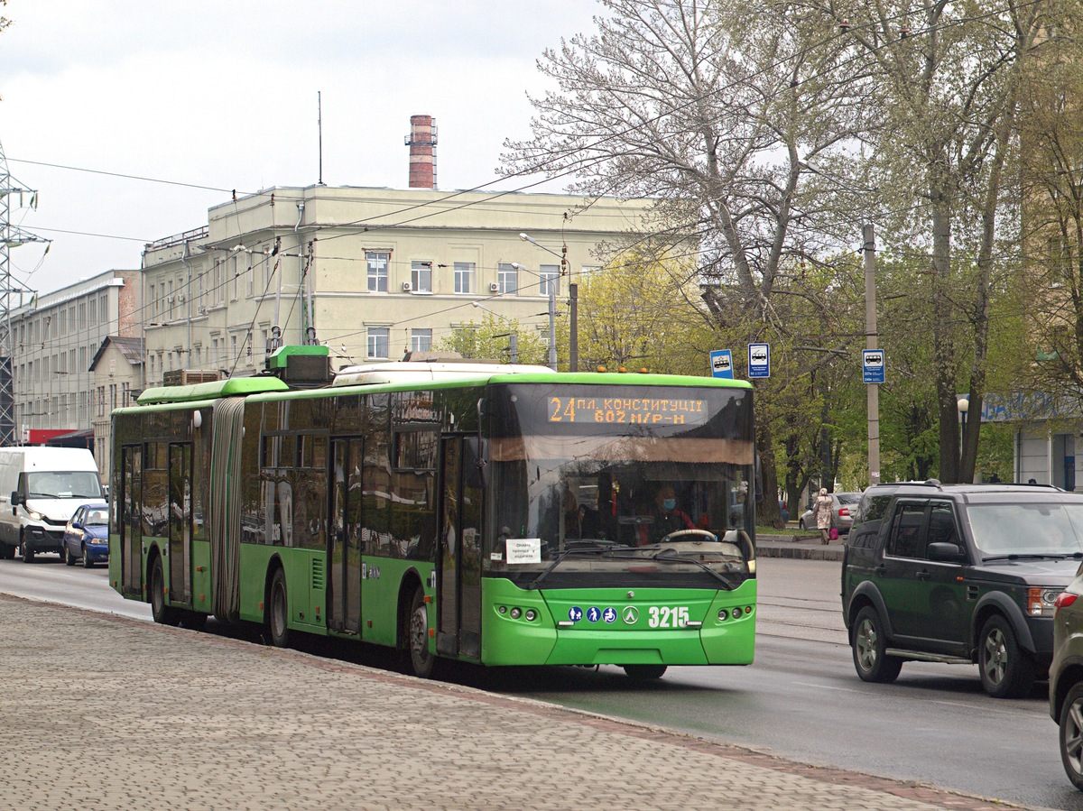 Харьков, ЛАЗ E301D1 № 3215