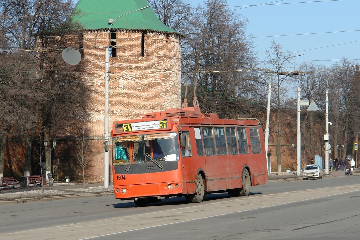 Нижний Новгород, ЗиУ-682Г-016.03 № 1674