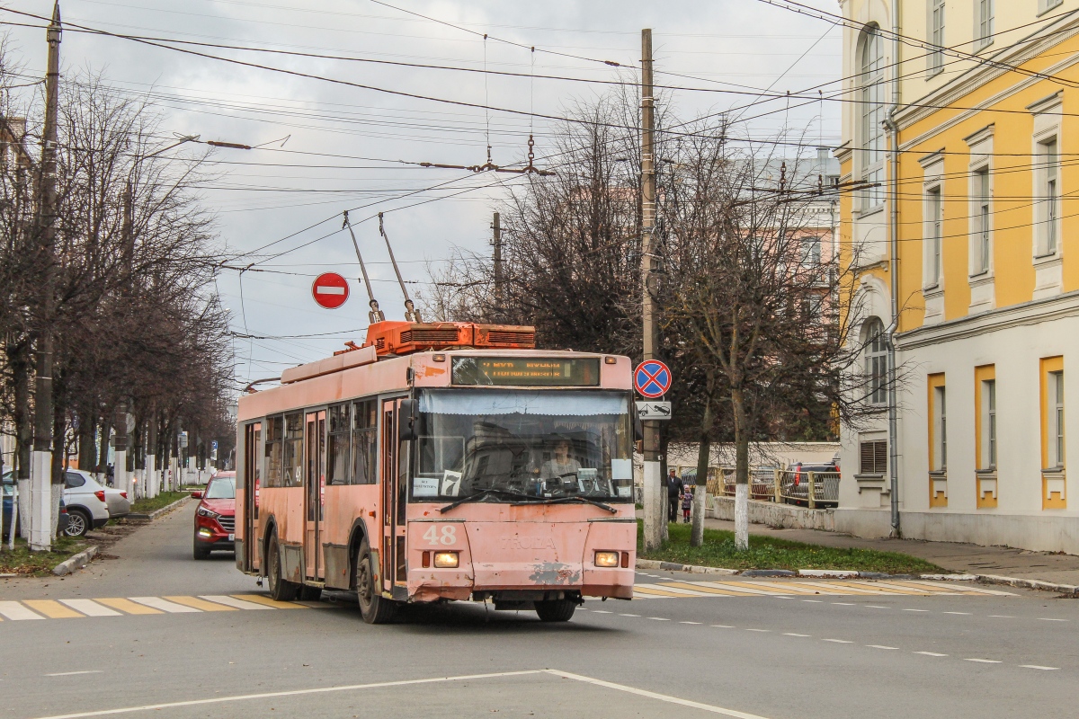 Тверь, Тролза-5275.05 «Оптима» № 48; Тверь — Последние годы тверского троллейбуса (2019 — 2020 гг.)