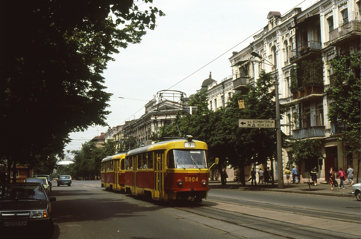 Киев, Tatra T3SU № 5804