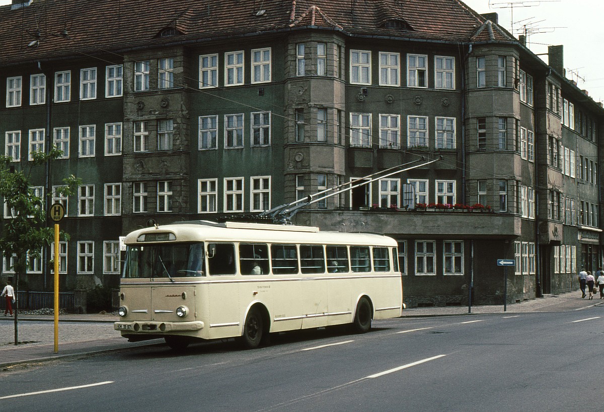 Эберсвальде, Škoda 9Tr15 № 24; Эберсвальде — Старые фотографии