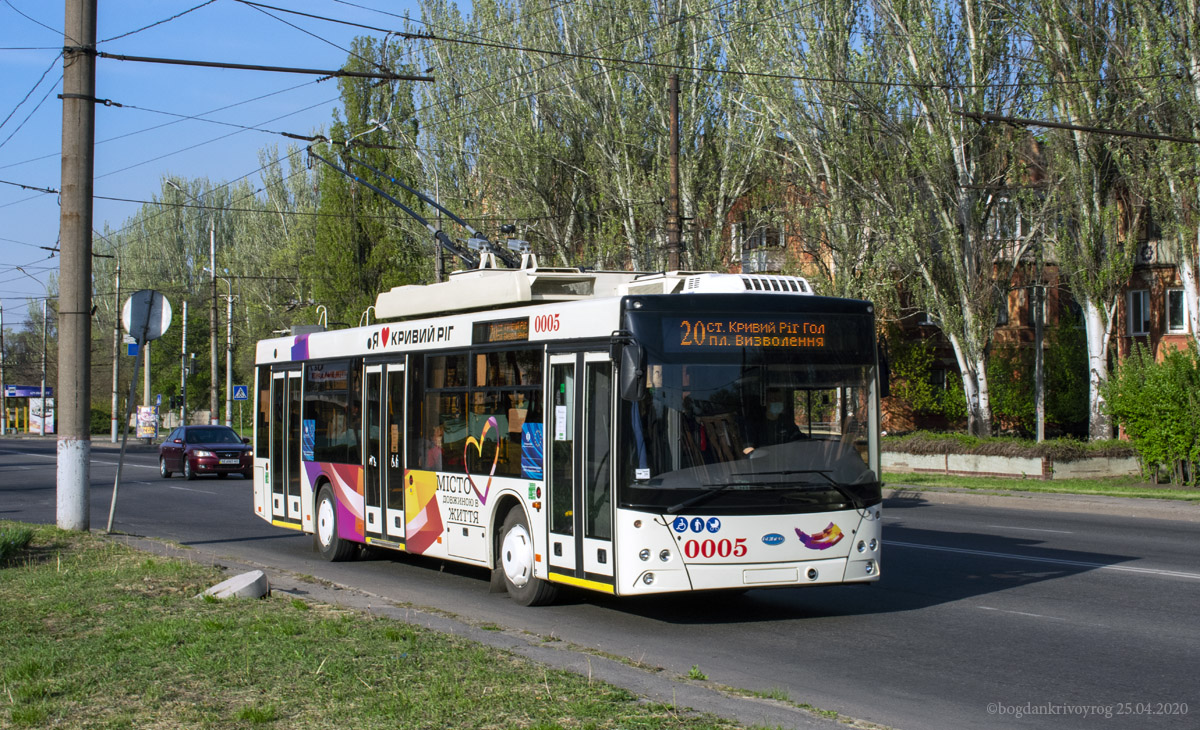 Кривой Рог, Дніпро Т203 № 0005