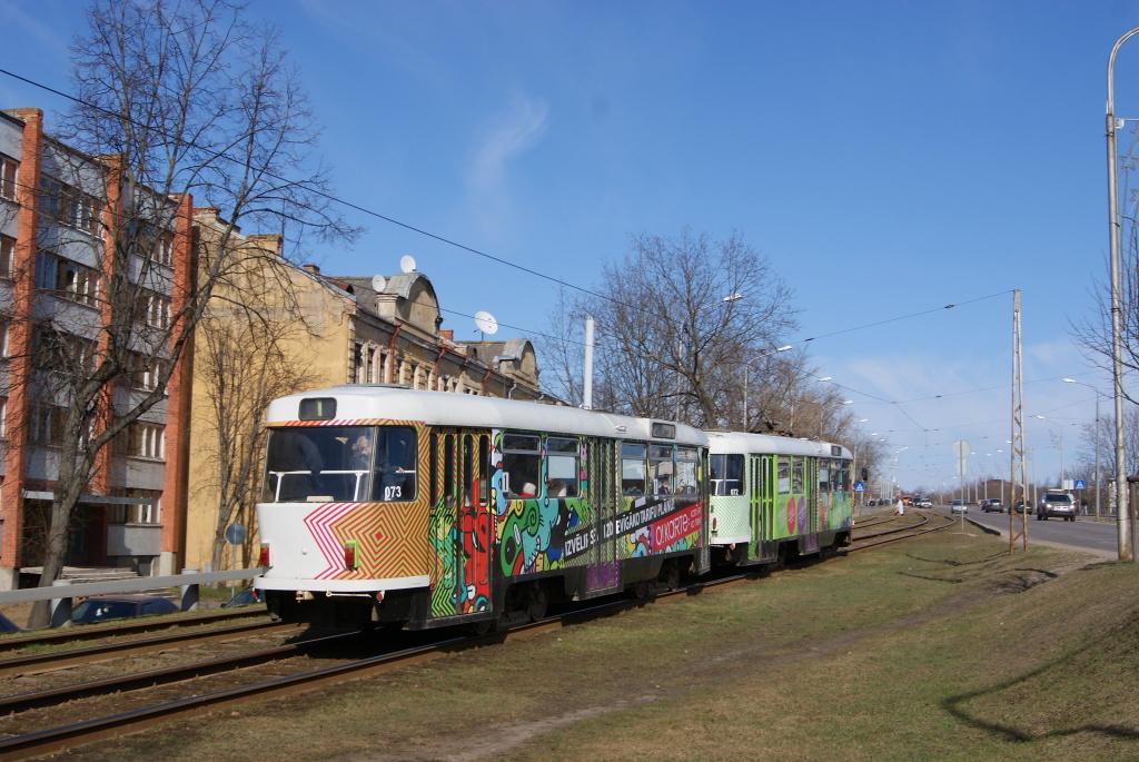 Даугавпилс, Tatra T3DC2 № 073 Даугавпилс, Tatra T3DC2 № 073